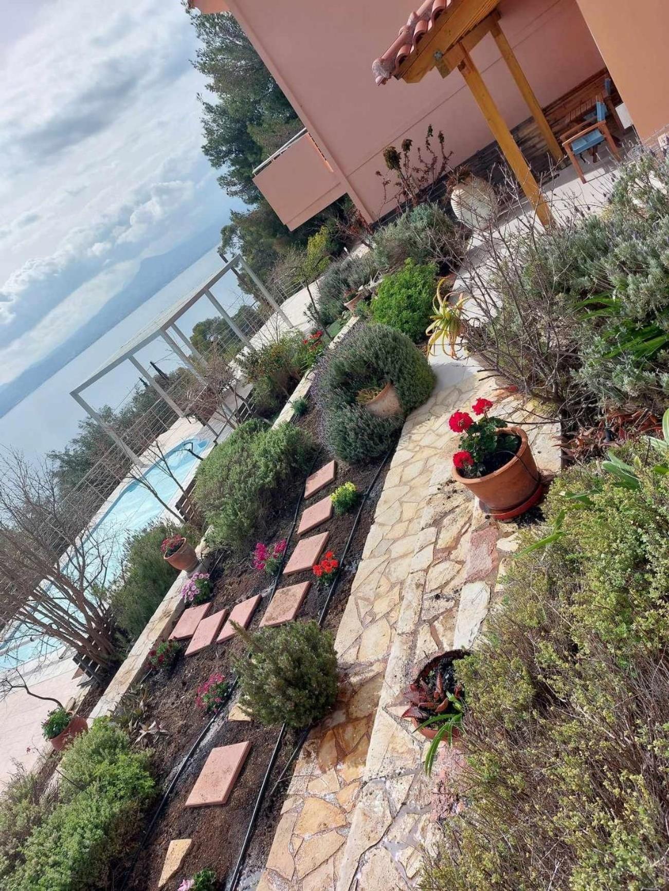 Aegean View Villa ルートラキ エクステリア 写真