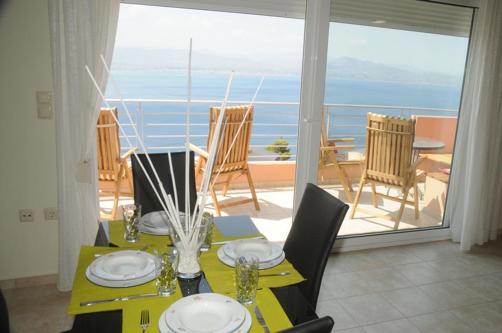 Aegean View Villa ルートラキ エクステリア 写真