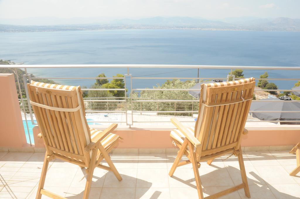 Aegean View Villa ルートラキ エクステリア 写真