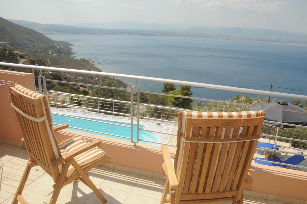 Aegean View Villa ルートラキ エクステリア 写真