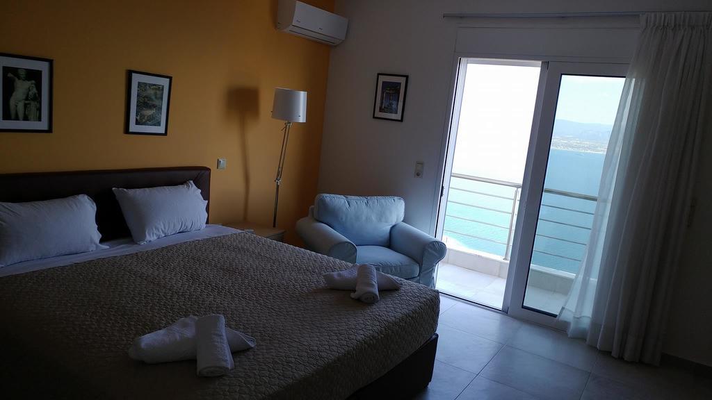 Aegean View Villa ルートラキ エクステリア 写真